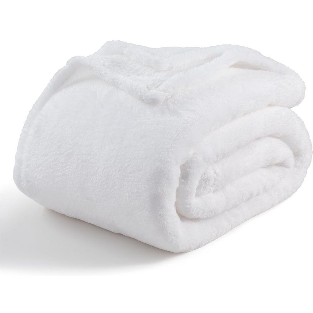 NEW Berkshire Blanket Classic Fluffy™ Plush Throw | Ultra Soft Fuzzy 50”x60”